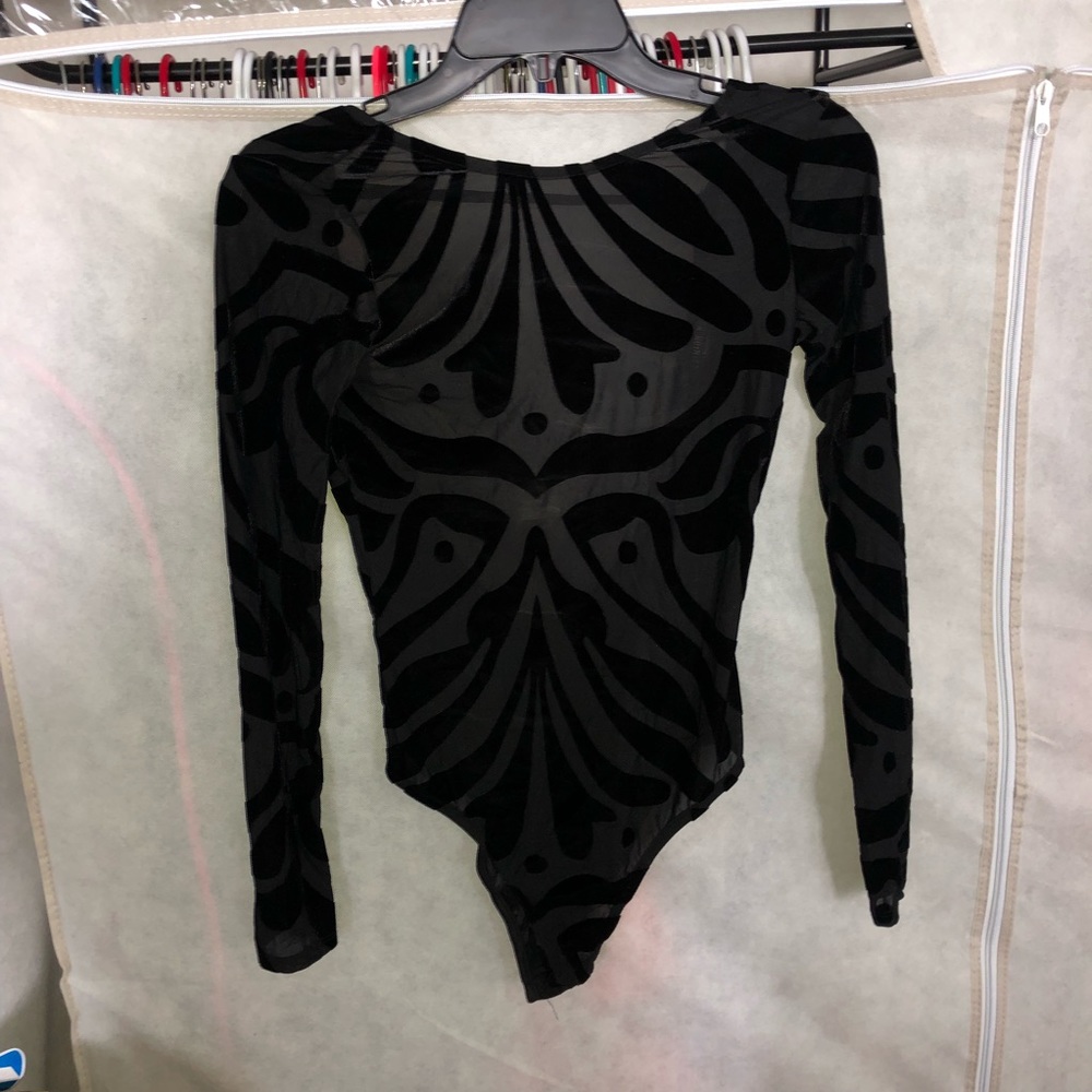 Mesh & Velvet Onesie